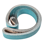 PFERD TOOLS Zirkon Schleifband BA 75x2000mm Z36 für hohen Abtrag mit Bandschleifer