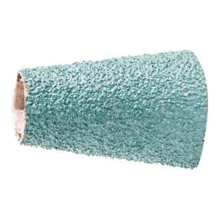 PFERD TOOLS Zirkon Schleifhülse GSB Konisch Ø 22-36x60mm Z36 für hohen Abtrag auf Stahl