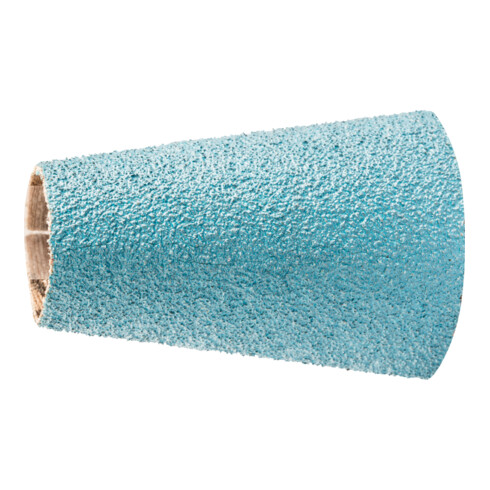 PFERD TOOLS Zirkon Schleifhülse GSB Konisch Ø 22-36x60mm Z60 für hohen Abtrag auf Stahl
