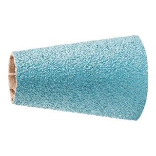PFERD TOOLS Zirkon Schleifhülse GSB Konisch Ø 22-36x60mm Z60 für hohen Abtrag auf Stahl