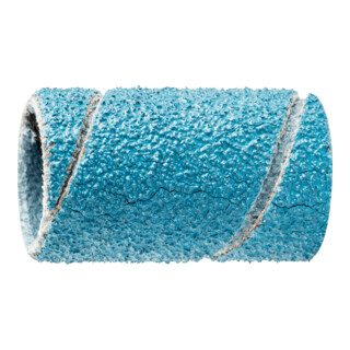 PFERD TOOLS Zirkon Schleifhülse GSB Zylindrisch Ø 13x25 mm Z80 für hohen Abtrag auf Stahl