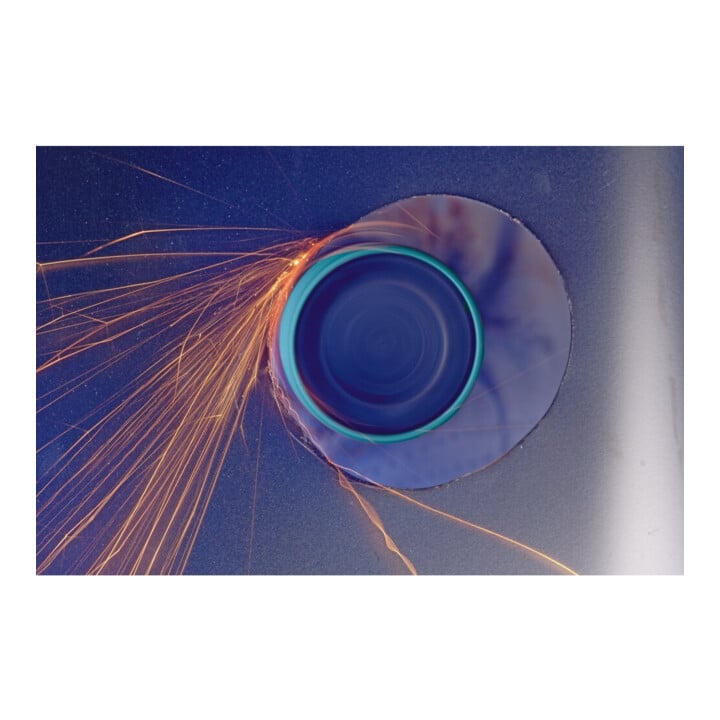 PFERD TOOLS Zirkon Schleifhülse GSB Zylindrisch Ø 45x30mm Z-COOL50 für kühlen Schliff auf Edelstahl