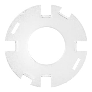 PFERD TOOLS Zubehör Adapterpaar für Rundbürsten gezopft und Entgratbürsten mit Bohrung 50,8 auf 22,2-30