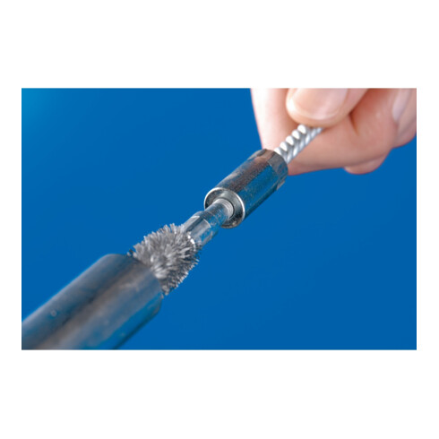 PFERD TOOLS Zubehör Drahtstiel mit Öse IBUS für Innenbürsten mit Gewinde 1/2", 300mm lang
