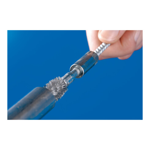 PFERD TOOLS Zubehör Drahtstiel mit Öse IBUS für Innenbürsten mit Gewinde M6 1000mm lang