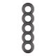 PFERD TOOLS Zubehör für ALUMASTER, HM-Wendescheidplatten Ø 8 mm HICOAT-1