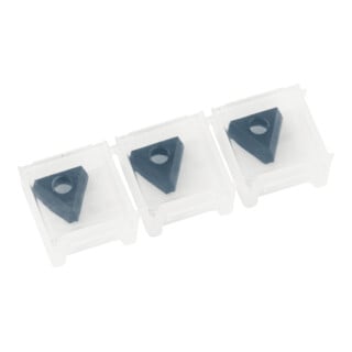 PFERD TOOLS Zubehör für Kantenbearbeitungssystem EDGE FINISH, HM-Wendeschneidplatten für Stahl und Stahlguss