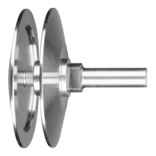 PFERD TOOLS Zubehör Werkzeughalter BO für Rundbürsten Ø150-180mm mit Bohrung 22,2 auf 12 mm Schaft