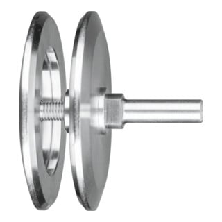 PFERD TOOLS Zubehör Werkzeughalter BO für Rundbürsten Ø200mm mit Bohrung 22,2 auf 12 mm Schaft