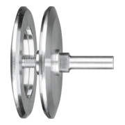 PFERD TOOLS Zubehör Werkzeughalter BO für Rundbürsten Ø200mm mit Bohrung 22,2 auf 12 mm Schaft