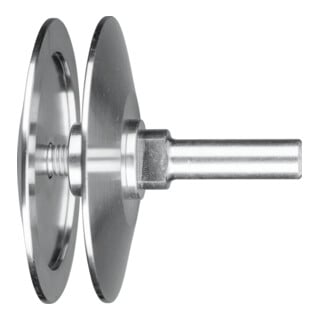 PFERD TOOLS Zubehör Werkzeughalter BO für Rundbürsten Ø150-180mm mit Bohrung 22,2 auf 12 mm Schaft