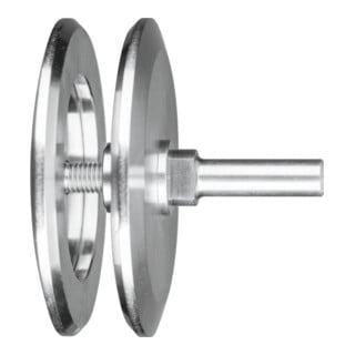 PFERD TOOLS Zubehör Werkzeughalter BO für Rundbürsten Ø200mm mit Bohrung 22,2 auf 12 mm Schaft