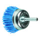 PFERD Topfbürste ungezopft TBU Ø 50mm Schaft-Ø 6 mm BLUE-Filament-Ø 1,10mm Korn 180 Bohrmaschinen-1
