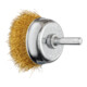 PFERD Topfbürste ungezopft TBU Ø50mm Schaft-Ø 6 mm Messing-Draht-Ø 0,20 Bohrmaschinen-1