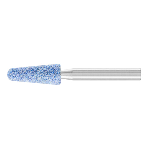 PFERD TOUGH Schleifstift Kegel Ø 10x25 mm Schaft-Ø 6 mm CO46 für schwer zerspanbare Werkstoffe