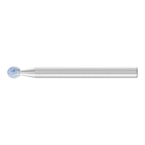 PFERD TOUGH Schleifstift Kugel Ø 3x3 mm Schaft-Ø 3 mm CO60 für schwer zerspanbare Werkstoffe