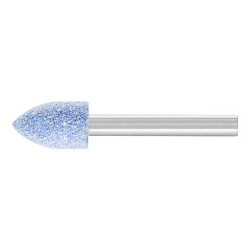 PFERD TOUGH Schleifstift Spitzbogen Ø 13x20mm Schaft-Ø 6 mm CO60 für schwer zerspanbare Werkstoffe
