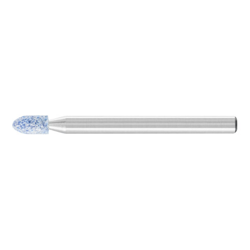 PFERD TOUGH Schleifstift Spitzbogen Ø 3x6 mm Schaft-Ø 3 mm CO60 für schwer zerspanbare Werkstoffe