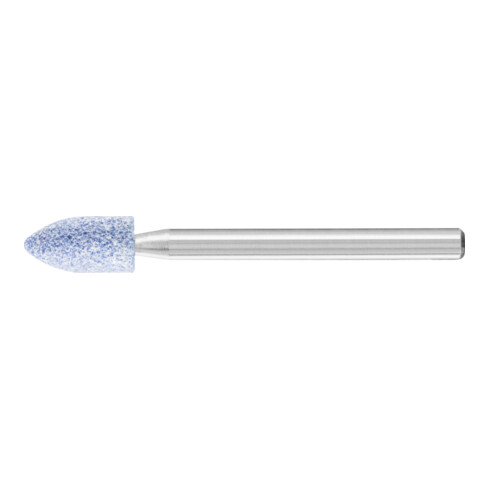 PFERD TOUGH Schleifstift Spitzbogen Ø 5x10mm Schaft-Ø 3 mm CO100 für schwer zerspanbare Werkstoffe