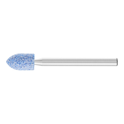 PFERD TOUGH Schleifstift Spitzbogen Ø 6x10mm Schaft-Ø 3 mm CO60 für schwer zerspanbare Werkstoffe