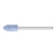 PFERD TOUGH Schleifstift Spitzbogen Ø 6x13 mm Schaft-Ø 3 mm CO80 für schwer zerspanbare Werkstoffe-1