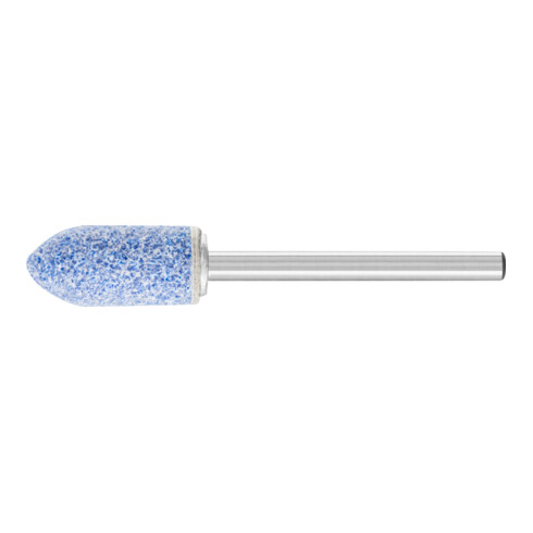 PFERD TOUGH Schleifstift Spitzbogen Ø 8x16 mm Schaft-Ø 3 mm CO60 für schwer zerspanbare Werkstoffe