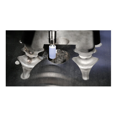 PFERD TOUGH Schleifstift Zylinder Ø 10x13 mm Schaft-Ø 3 mm CO80 für schwer zerspanbare Werkstoffe