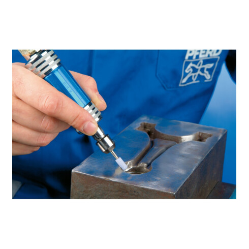 PFERD TOUGH Schleifstift Zylinder Ø 10x13 mm Schaft-Ø 3 mm CO80 für schwer zerspanbare Werkstoffe