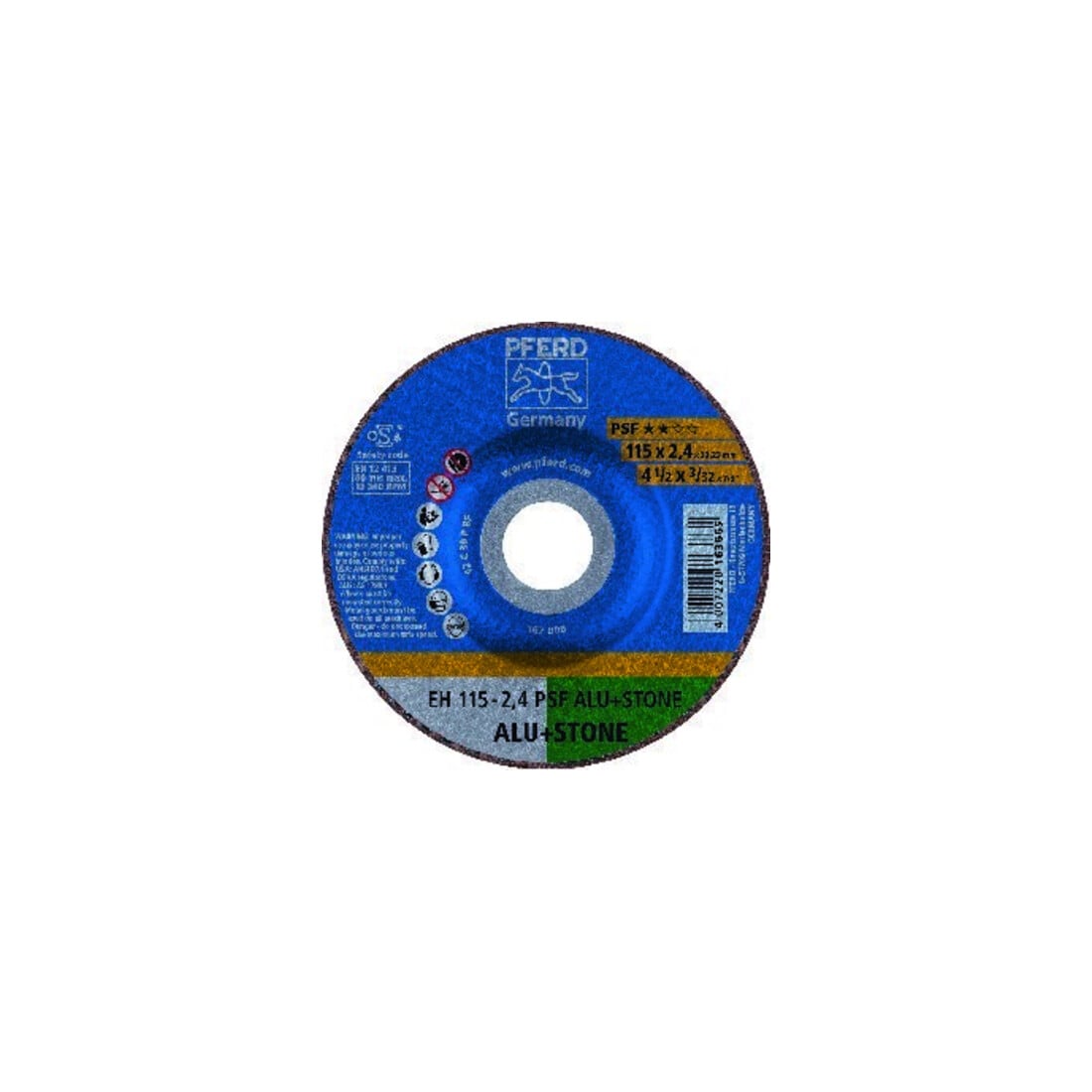 Pferd Trennscheibe C24PPS gerade 178x3,2mm