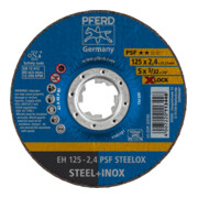 PFERD Trennscheibe EH 125-2,4 PSF STEELOX/X-LOCK