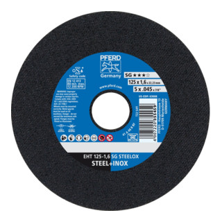 PFERD Trennscheibe EHT 125-1,6 SG STEELOX