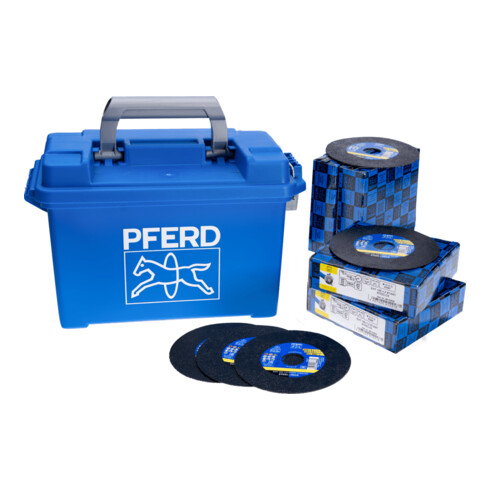 PFERD TOOLS Trennscheibe EHT 125x1,0x22,23 mm gerade Startlinie START STEELOX BLUEDEAL für Stahl/Edelstahl (100)