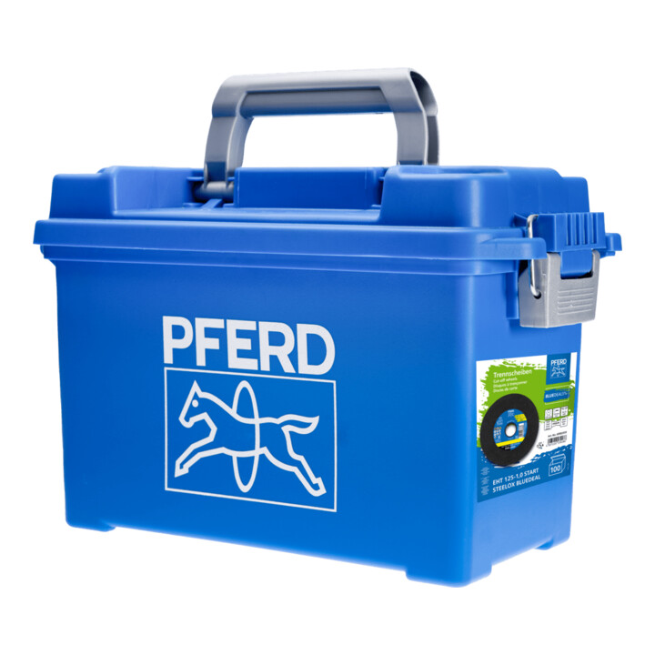 PFERD TOOLS Trennscheibe EHT 125x1,0x22,23 mm gerade Startlinie START STEELOX BLUEDEAL für Stahl/Edelstahl (100)