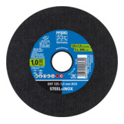 PFERD Trennscheibe für Stahl und Edelstahl (INOX) EHT 125-1,0mm BOX