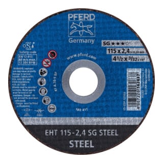 Pferd Trennscheibe gerade A30SSG 115x2,4mm