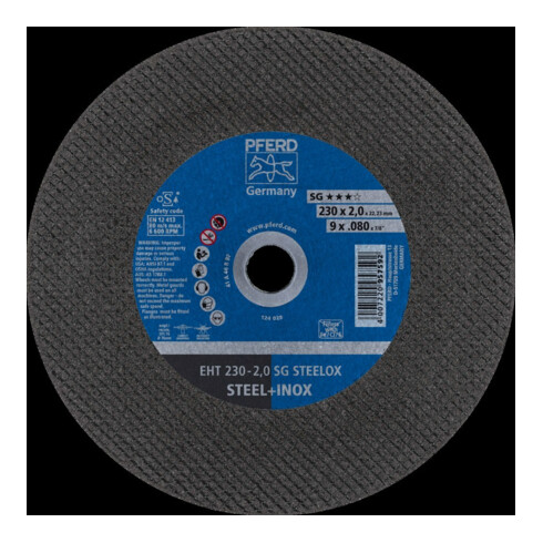 Pferd Trennscheibe gerade A46QSG-INOX 230x2mm