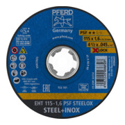 Pferd Trennscheibe PSF X-LOCK STEELOX 115x1,6mm