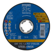 PFERD Trennscheiben EHT 115-1,6 PSF STEELOX/X-LOCK