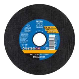 PFERD TOOLS Trennscheibe EHT 115-1,0 PSF STEELOX Edelstahl gerade