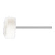 PFERD Tuchring TR Filz Ø 22x10mm Schaft-Ø 2,35 mm für Hochglanzpolitur mit Polierpaste