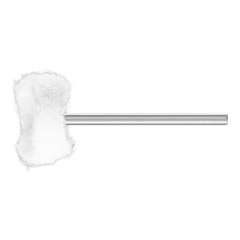 PFERD Tuchring TR Filz Ø 22x10mm Schaft-Ø 3 mm für Hochglanzpolitur mit Polierpaste