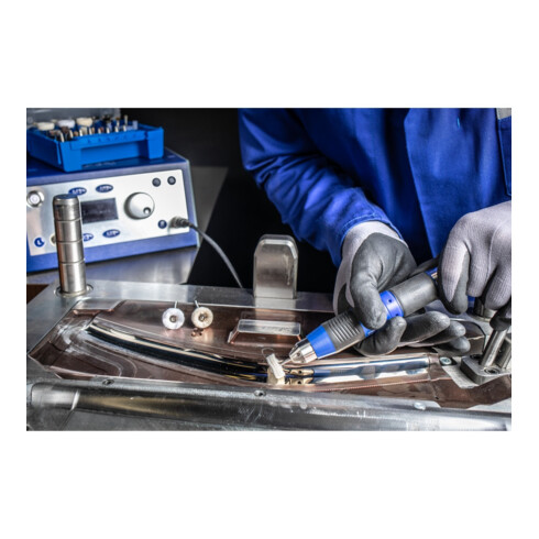 PFERD Tuchring TR Filz Ø 22x10mm Schaft-Ø 3 mm für Hochglanzpolitur mit Polierpaste