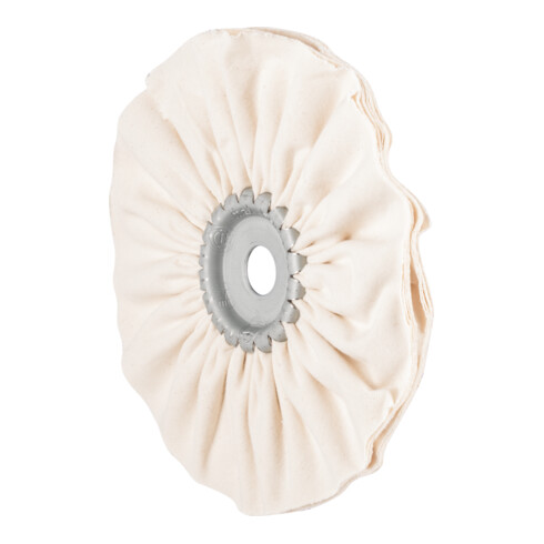PFERD Tuchring TR weich Ø 200x10mm Bohrung-Ø 20mm für Hochglanzpolitur mit Polierpaste