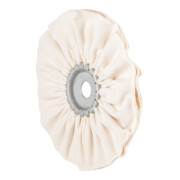 PFERD Tuchring TR weich Ø 200x10mm Bohrung-Ø 20mm für Hochglanzpolitur mit Polierpaste