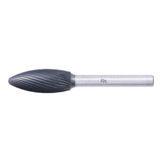 PFERD Tungsten carbide burrs B 1230/6 Z3 HC-FEP