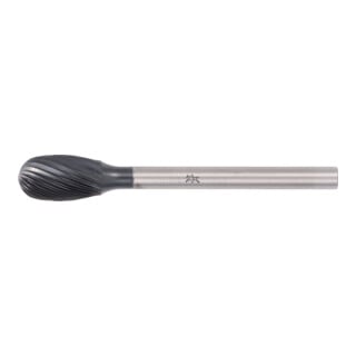 PFERD Tungsten carbide burrs TRE 0610/3 Z5 HC-FEP oval