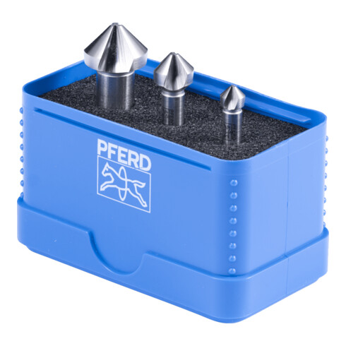 PFERD Verzinkboor SET KES HSS DIN 335 C90° 3