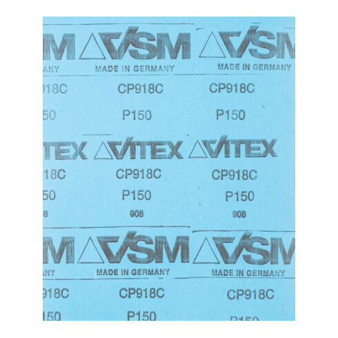 PFERD wasserfester Papier Schleifbogen 230x280mm BP W SiC150 für Lackbearbeitung