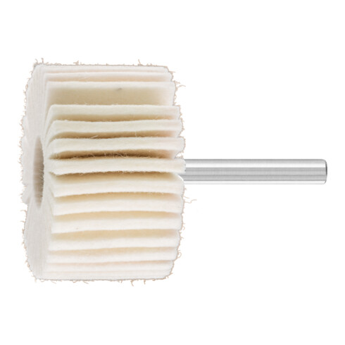 PFERD weiche Filzlamellenstifte FLS Ø 50x30mm Schaft-Ø 6 mm für universelle Polierarbeiten
