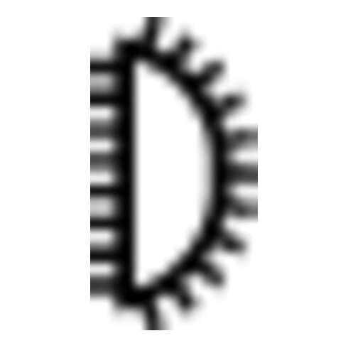 PFERD Weichmetallfeile 1652 w 250 H0